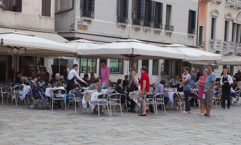 Reglas de comportamiento y consejos en Restaurantes en Venecia
